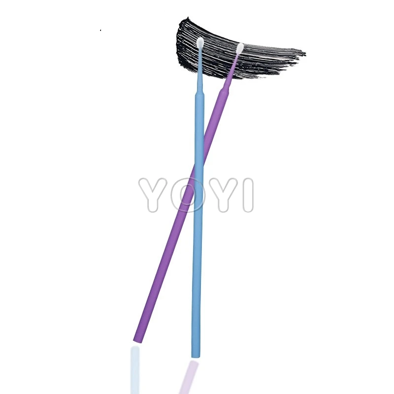 Disposable 100pcs Eyelash Brushes Mini Eyelashes Extension brushes Make Up Tool Applicator Wand Mascara Microbrush Makeup brush