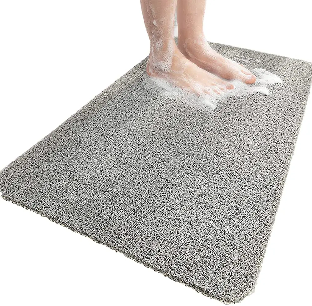 Soft loofah  pvc bath  mat special  bottom safe bathroom non-slip bathtub mat shower mats non-slip bath mat