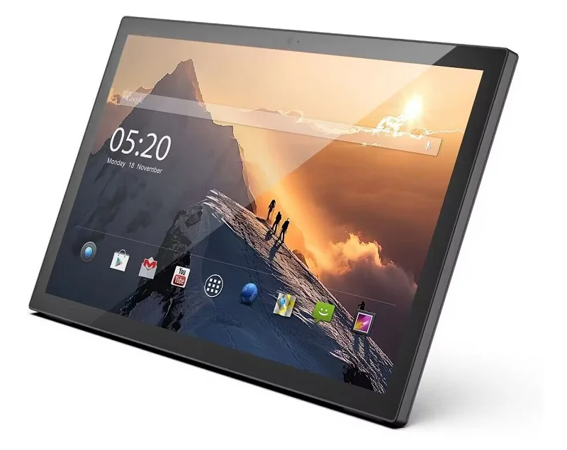 Narrow Bezel IPS Touch Screen 15.6 Inch Wall Mounted Android Linux Advertising Display