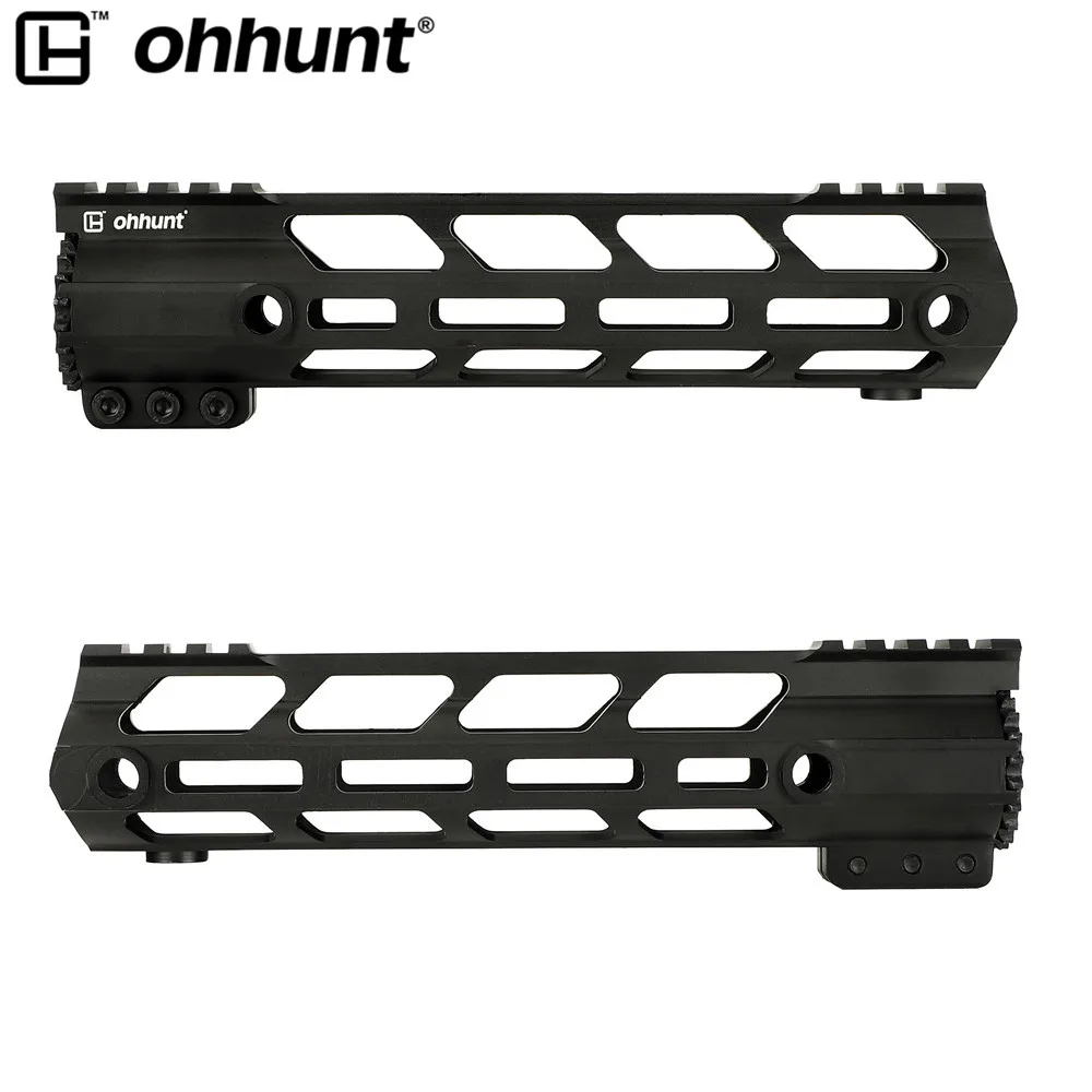 Защитная накладка для прицела Ohhunt анодированная матовая черная M-Lok AR15 M4 M16 7 дюймов 9 10 12 13 5 15 17 отправка из