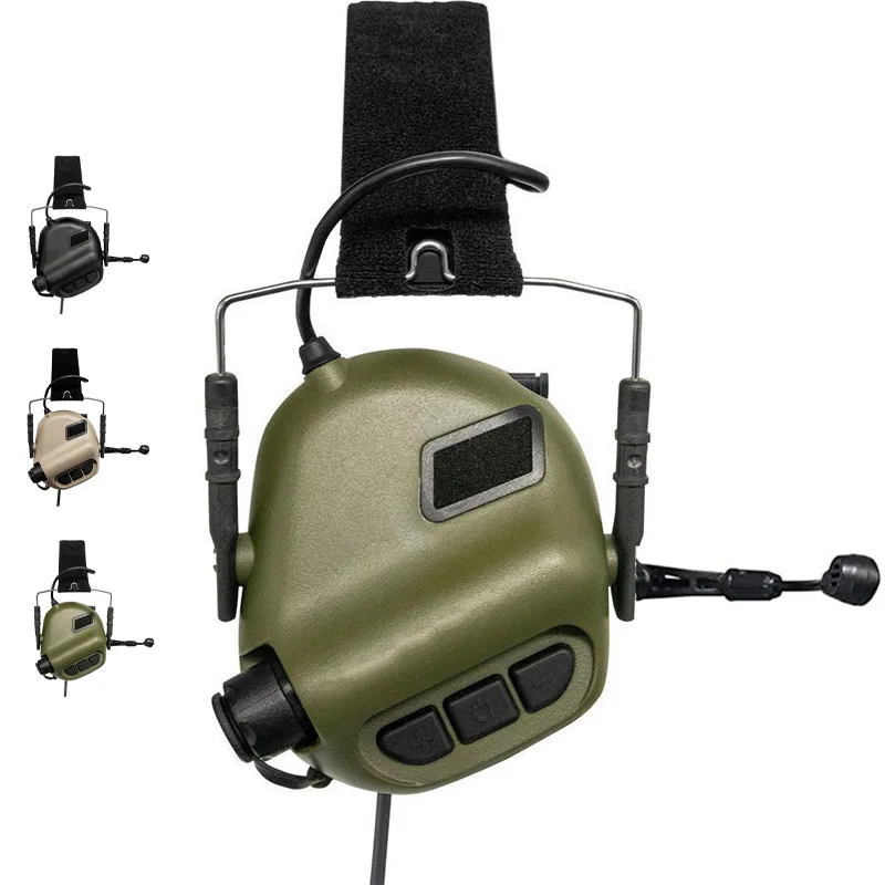 SABADO Electronic Earmuff Tactic Ear Protection Shooting Active Noise Cancelling Electronic Hunting Headphone with Microphone