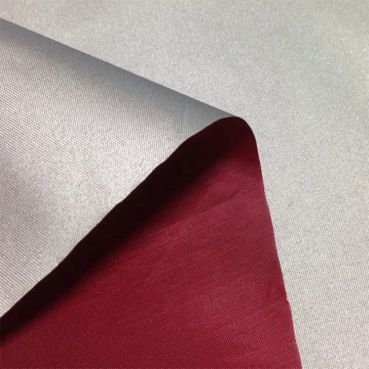 waterproof sunproof 170t 190t 210t polyester taffeta silver coated car body cover fabric