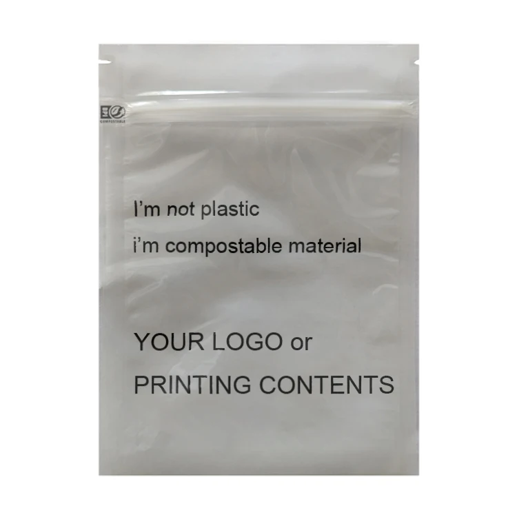 healthy care flower fresh leaf packaging fully biodegradable compostable tobacco medicine bag
