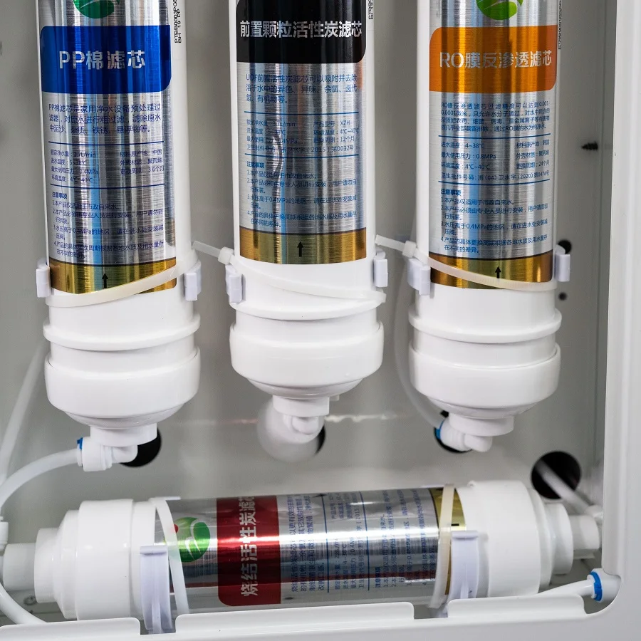 Domestic Water Drinking Fountain Hot Drinking Water Dispenser RO Purifier 10L/H Hot And 20L/H Direct Drink ABS Shell Water Maker