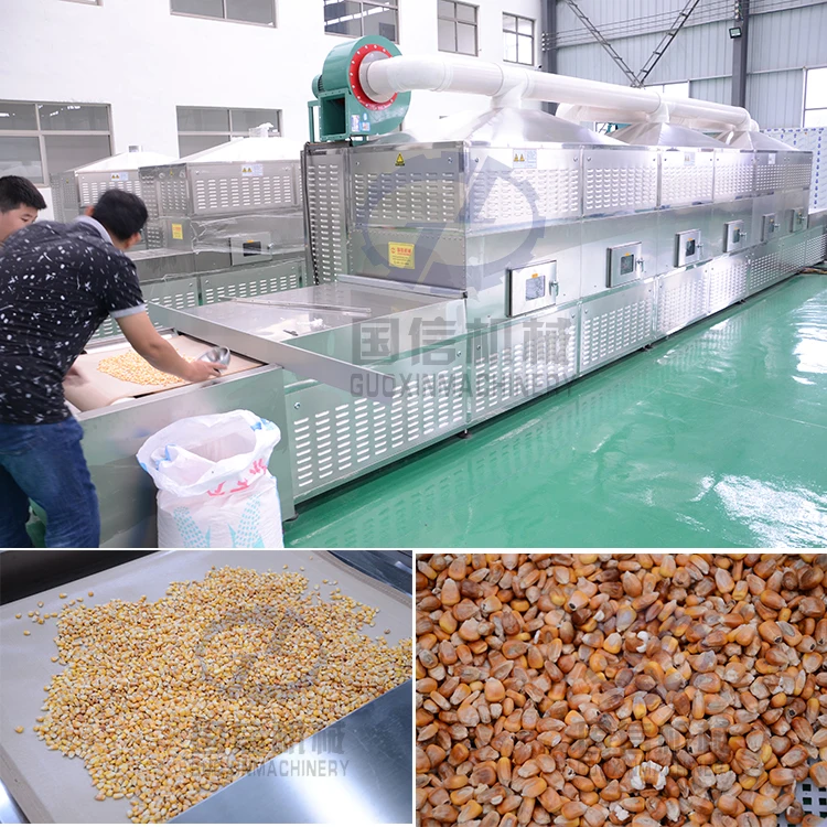 
Licorice Piece Microwave Drying Machine 