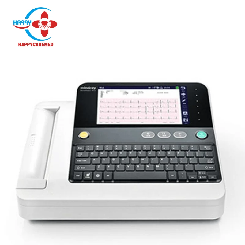 Mindray BeneHeart R12A ЭКГ машина 12-канальный портативный электрокардиограф домашний монитор