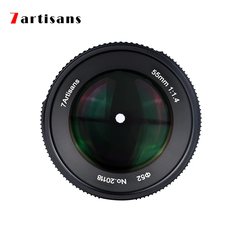 7artisans 7 artisans Camera Lenses 55mm F1.4II Large Aperture Prime Lens For Sony E Mount /Canon EOS M/Fuji XF/Nikon Z Z9 (1600406032591)