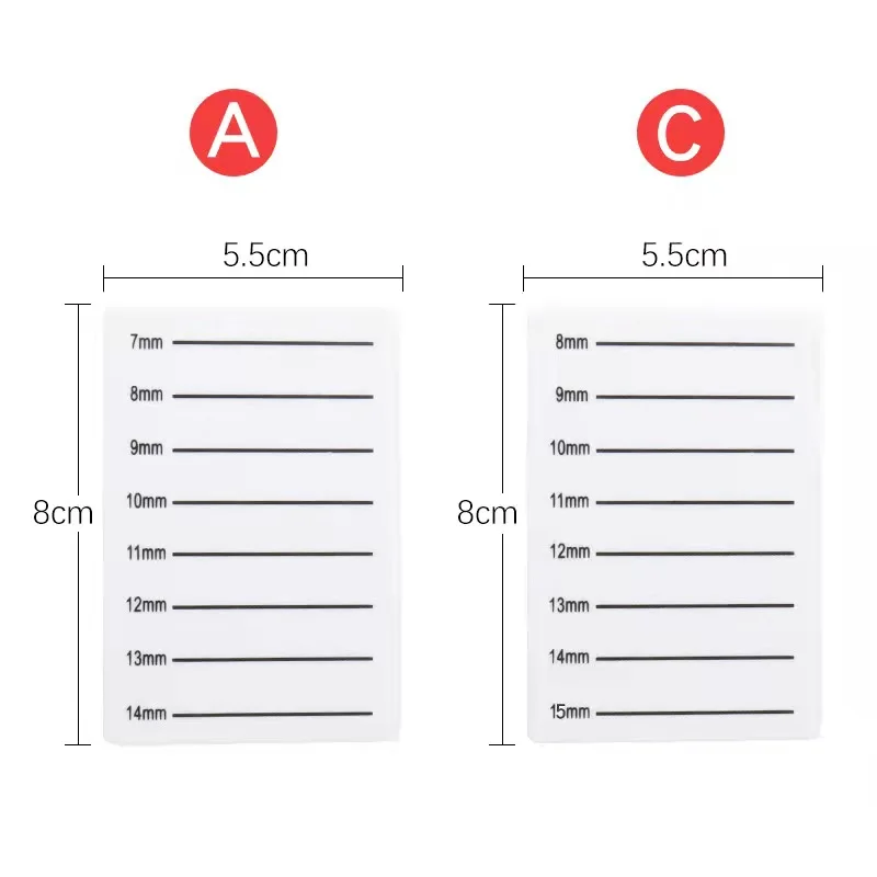 Acrylic Lash Pallet holder Eyelash Extensions Lash Tile Palette with eyelash Glue