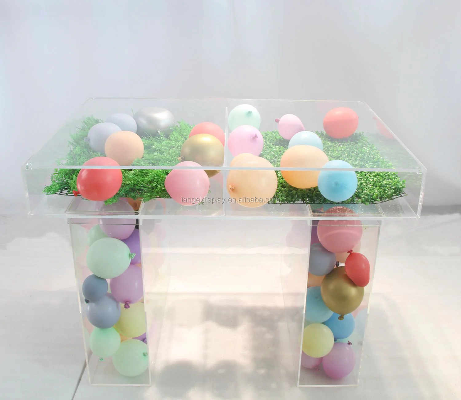 Iangel customized hot selling balloon acrylic activity wedding table, suitable for wedding decoration, events and other decorati
