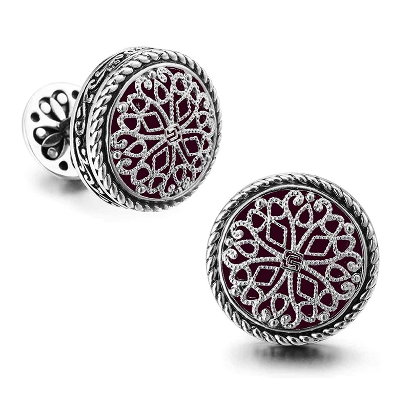 Новейшие мужские металлические золотые и серебряные запонки на заказ