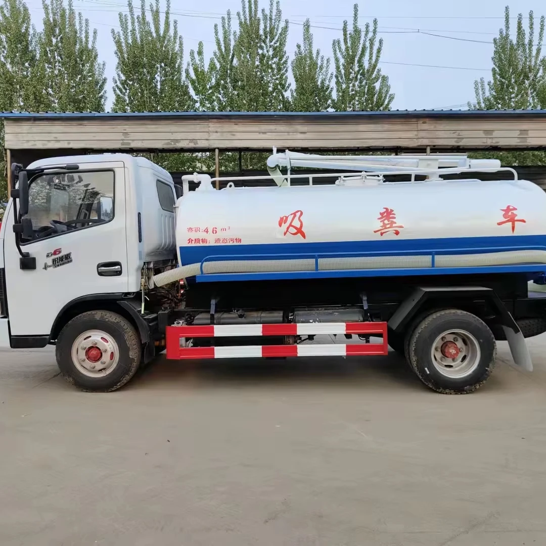 Tank body self suction and self discharge suction sewage truck community septic tank biogas slurry tank suction truck