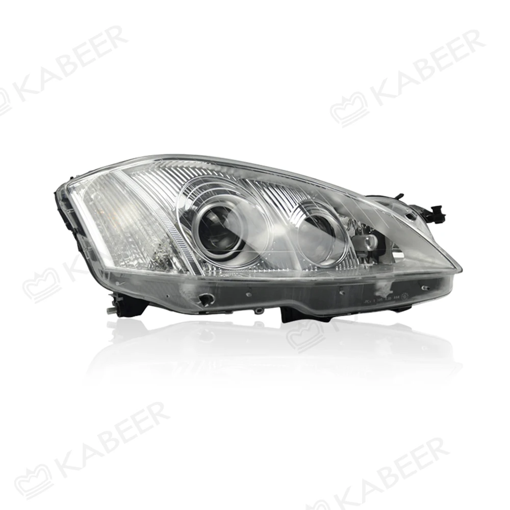 Kabeer Auto Headlight Half Assembly with HID & AFS for Mercede-Benz S-Class W221 2006-2008 2218206761/6861 Xenon Adaptive