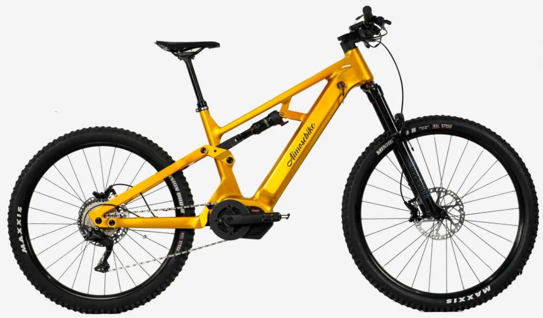 29' 27.5' Dual Suspension Mid Motor 500w Emtb Enduro Mtb Frame Full Suspension Electric Mountain Bike