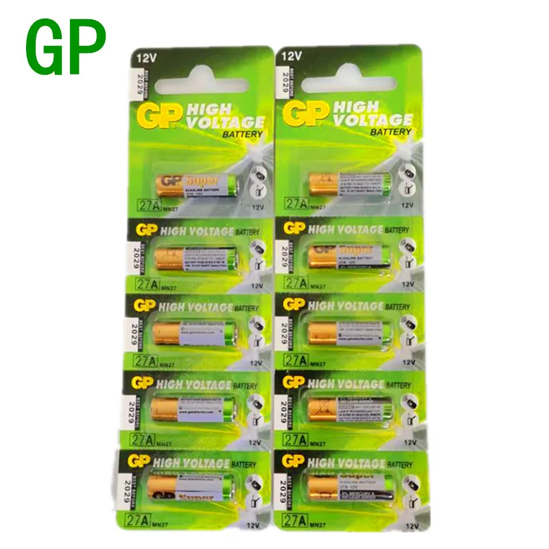 alkaline 12v GP23a a23 l1028 dry cell High Quality 23A 12V Mercury free 23A L1028 12V alkaline battery 12V 27A for GP
