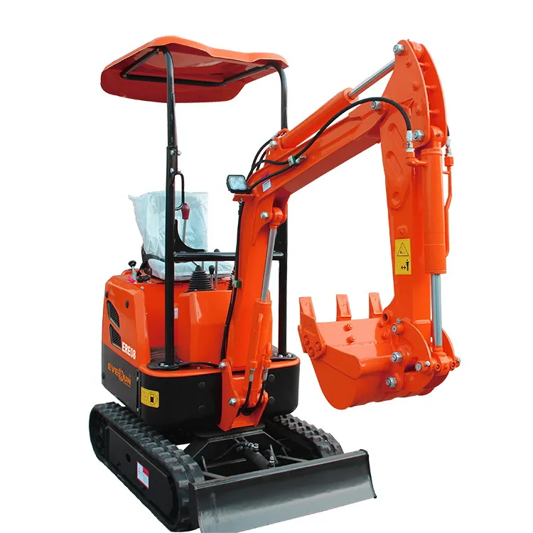 Chinese Manufacturer Everun ERE08 800KG Agricultural digger Garden Mini excavator
