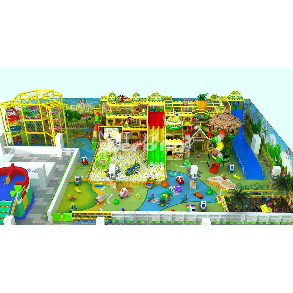 Commercial Children Indoor Playground Equipment Amusement Park Toddler Soft  Indoor Playground Set For Sale