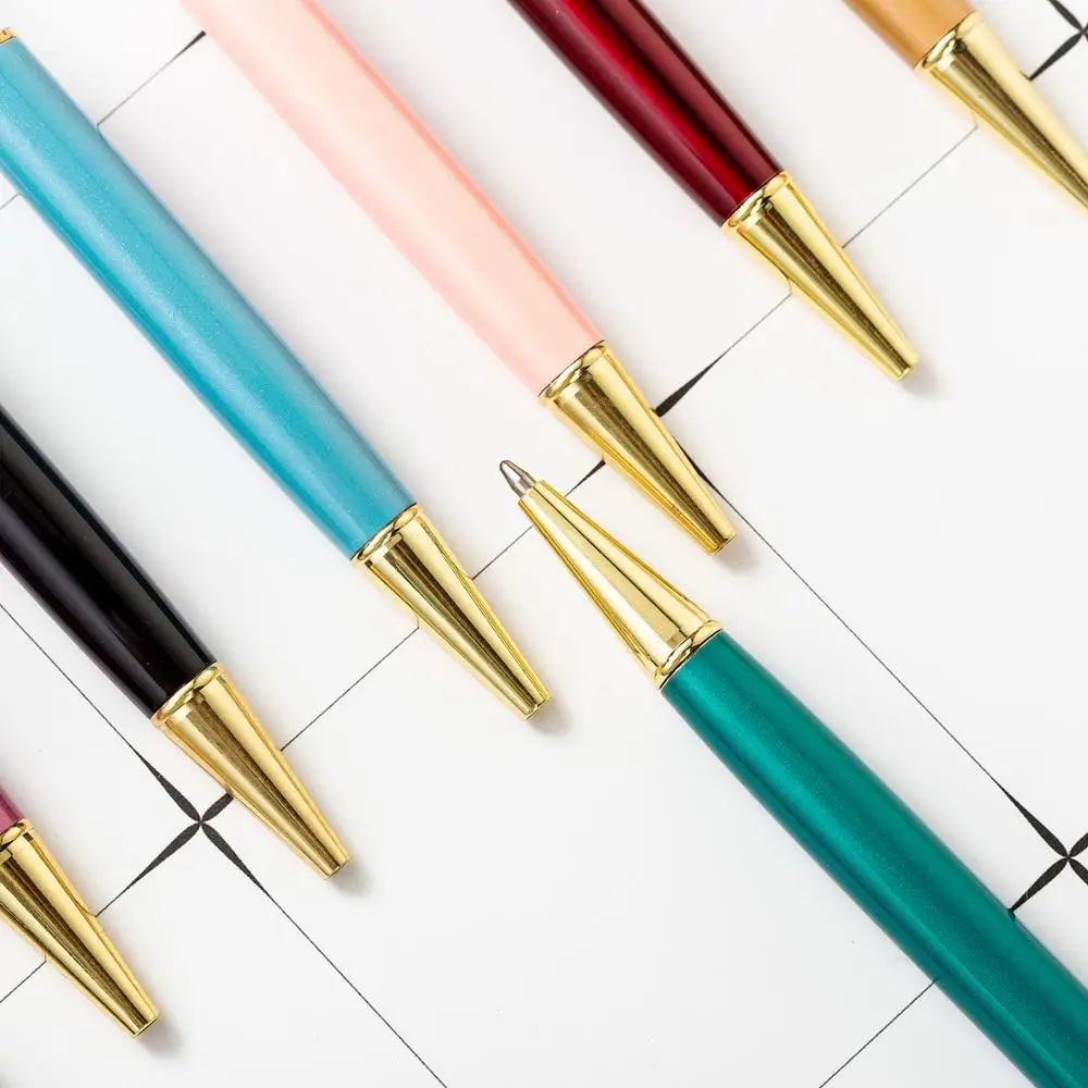 Popular Empty Barrel Ballpoint Pen Novelty Deer Creative Blank DIY Empty Tube Glitter Floating DIY Pen