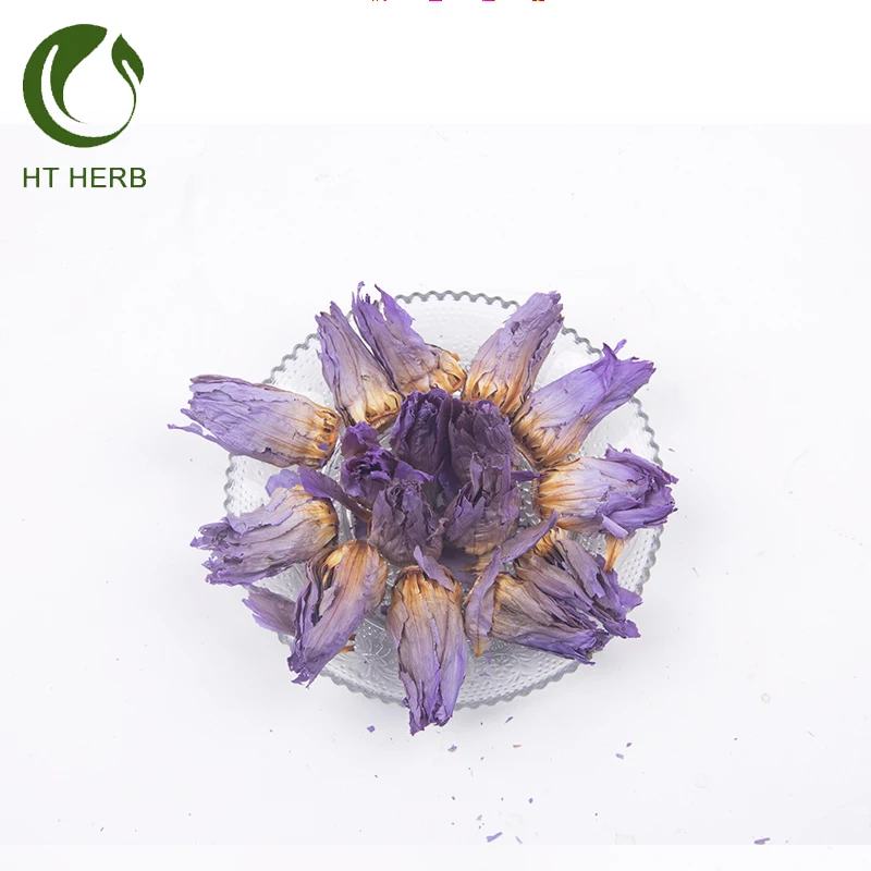 
Traditional Chinese herbal blue lotus tea health dried blue lotus. 