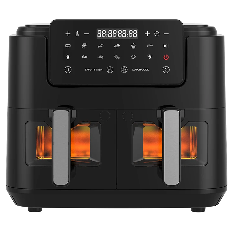 OEM New Arrival Digital 10L Smart Double Air Fryer