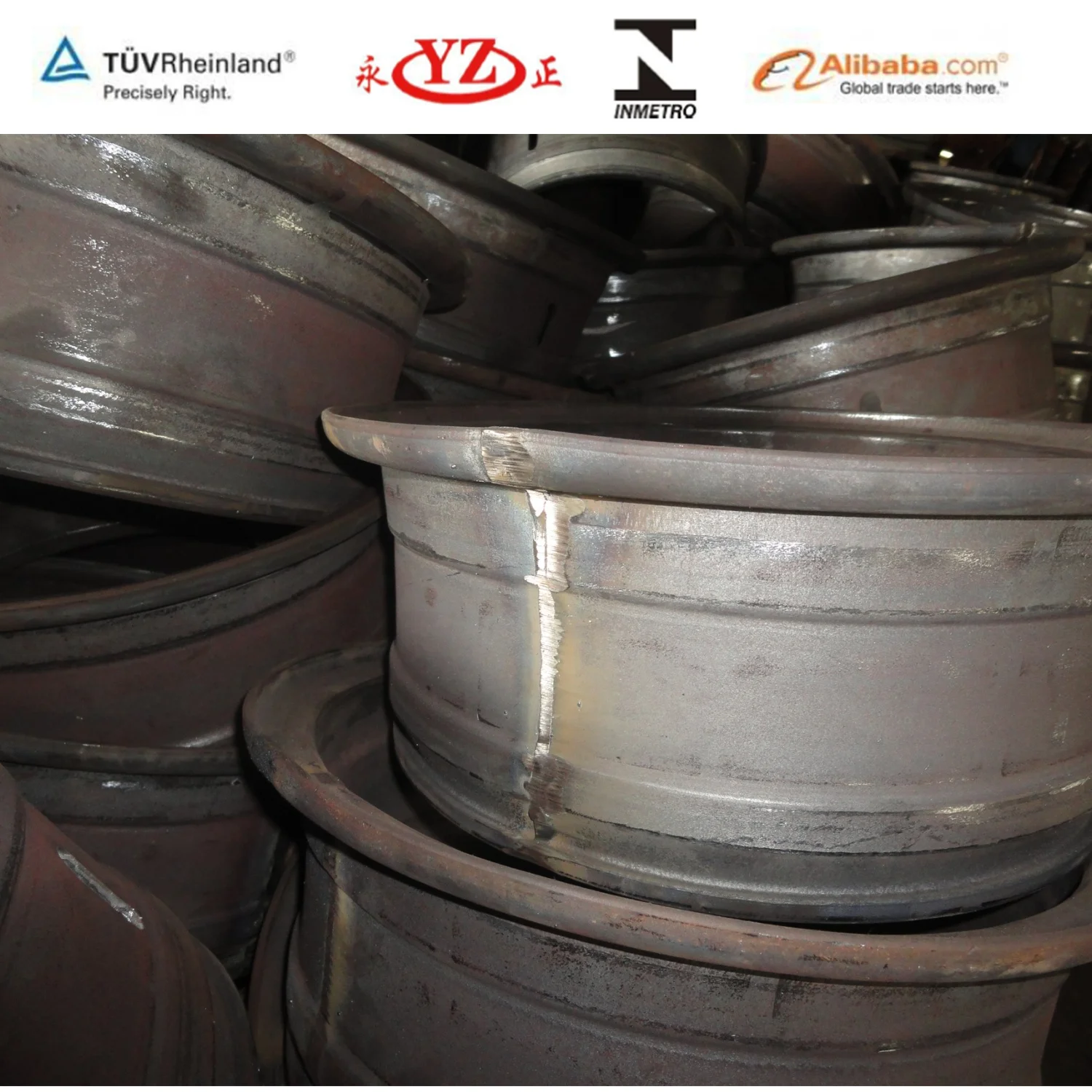 6.0-16 cheap tractor steel tube wheel rims body