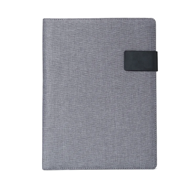 Luxury Office File Folder Oxford Fabric Pu Leather Business Multifunctional Portfolio Folder For Customized