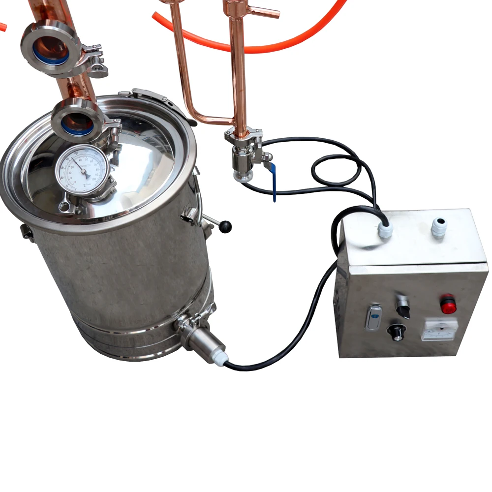 50Litres Stainless Steel Wine Making Kit Water Kit for DIY Whisky Distiller Home Brewing