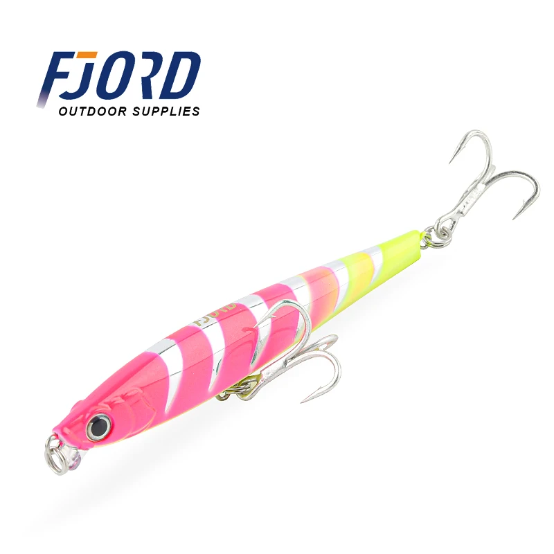 FJORD Hot Selling Minnow Lure Wholesale Fishing Lures 30g 105mm Minnow Lures Water Activated Fishing Lures trout lure