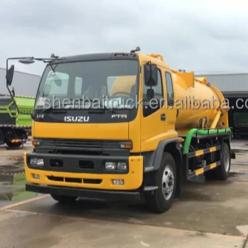  ISUZU FTR 10 м3 многофункциональные канализационные машины вакуумные всасывающие