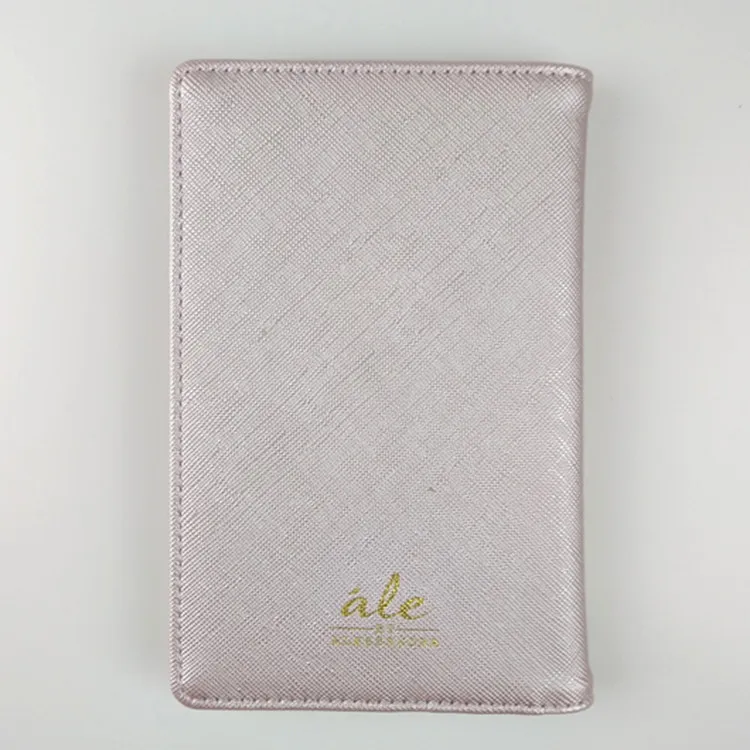 Wallet Buttonless Double Wallet Aluminum ID Card to Block Credit Card Carbon Fiber Minimalist Business OEM Customized Logo Style