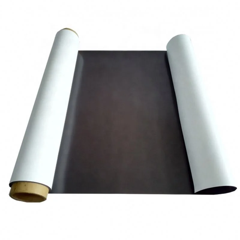 Thin or thick cheap eco-friendly die cut sheet flexible magnetic roll rubber magnet