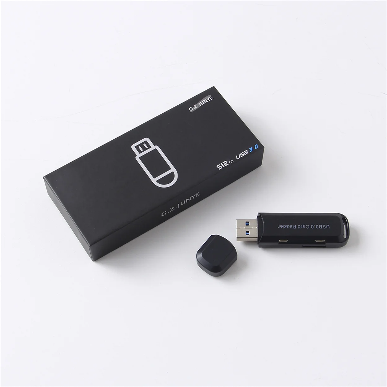 Eco-Friendly Factory Wholesale  Gift Box Recyclable USB Flash Drive Logo Laser Printing Packaging Good Price  paper package box