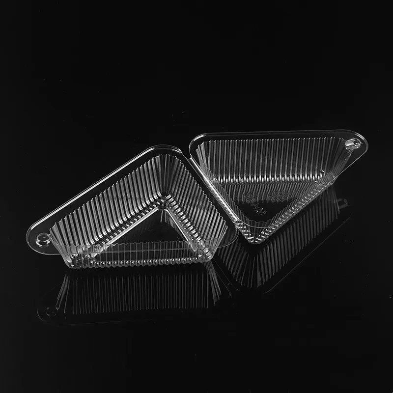 Good grade plastic cheesecake container clear caja de plastico para postres