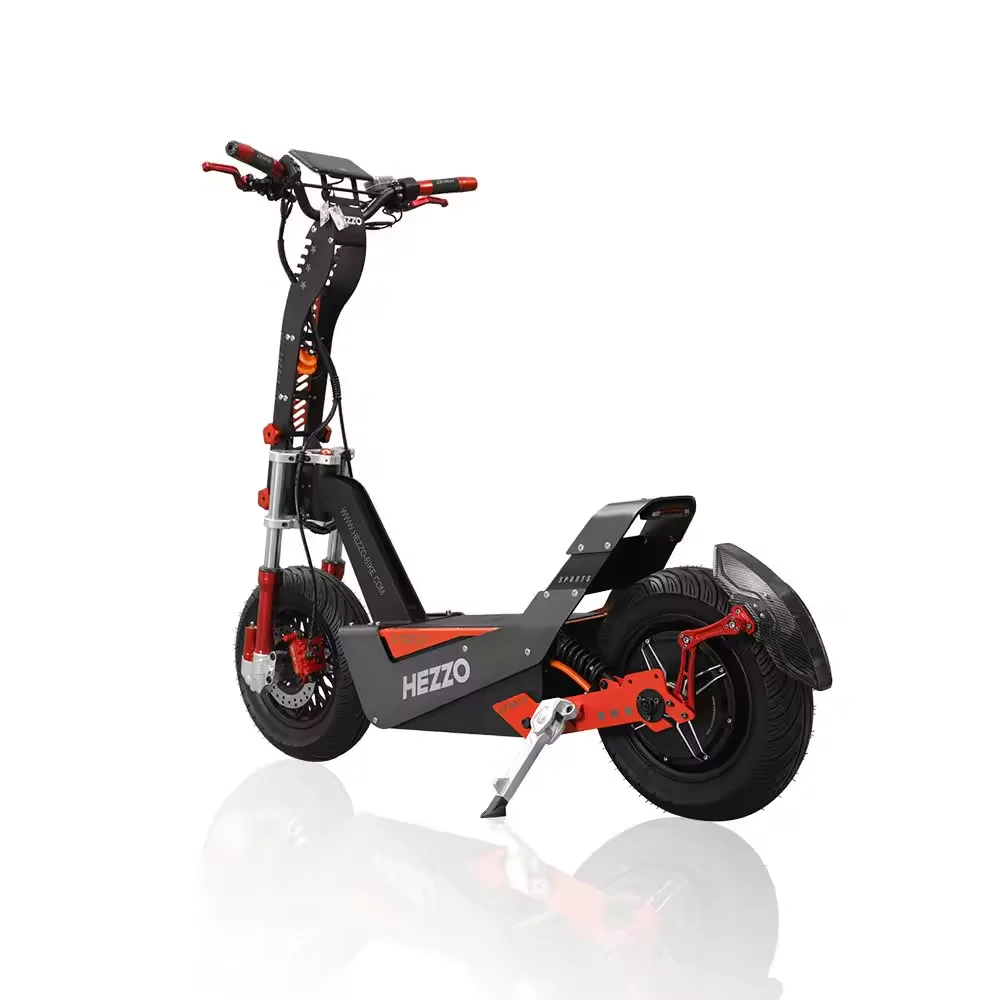 In Stock HEZZO F8 Electric Kick Scooter 8000W 72V Fast Dual Motor Waterproof Electric Scooter 120Km load outdoor scooters