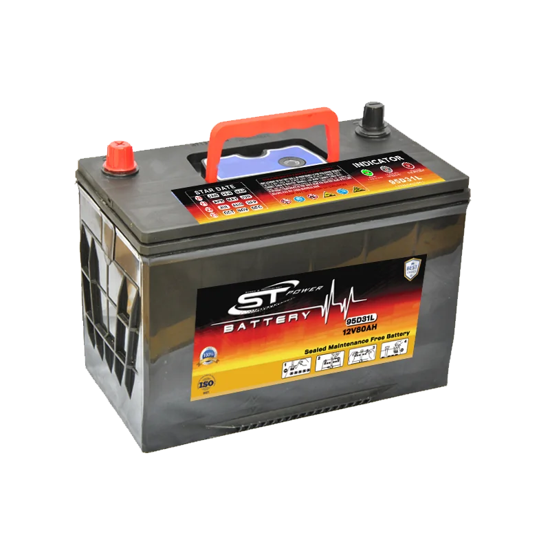 Best Brands Super Capacitor European 95D31L N80Mf 12V 80Ah Car Battery
