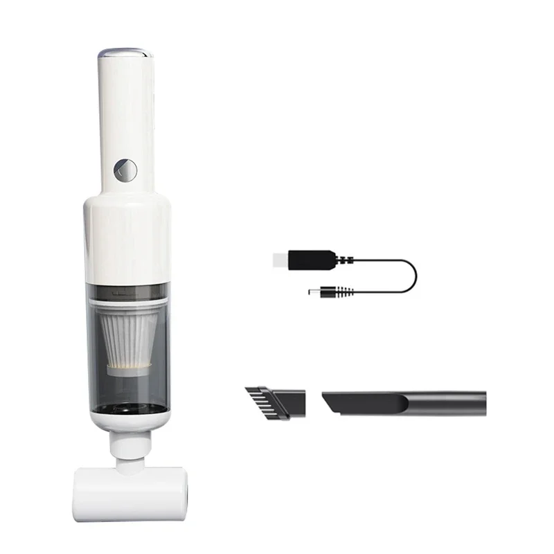 10000PA Handheld High-Power White DC12V120W Vacuum Cordless Rechargeable Wireless Portable Car Vacuum Cleaner LT-121