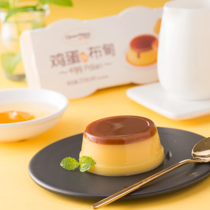 Clever Mama Halal Instant Egg Snacks egg pudding 3 Cups in 1