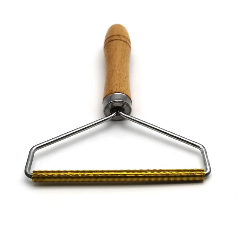 Easy clean cloth pet wooden lint remover