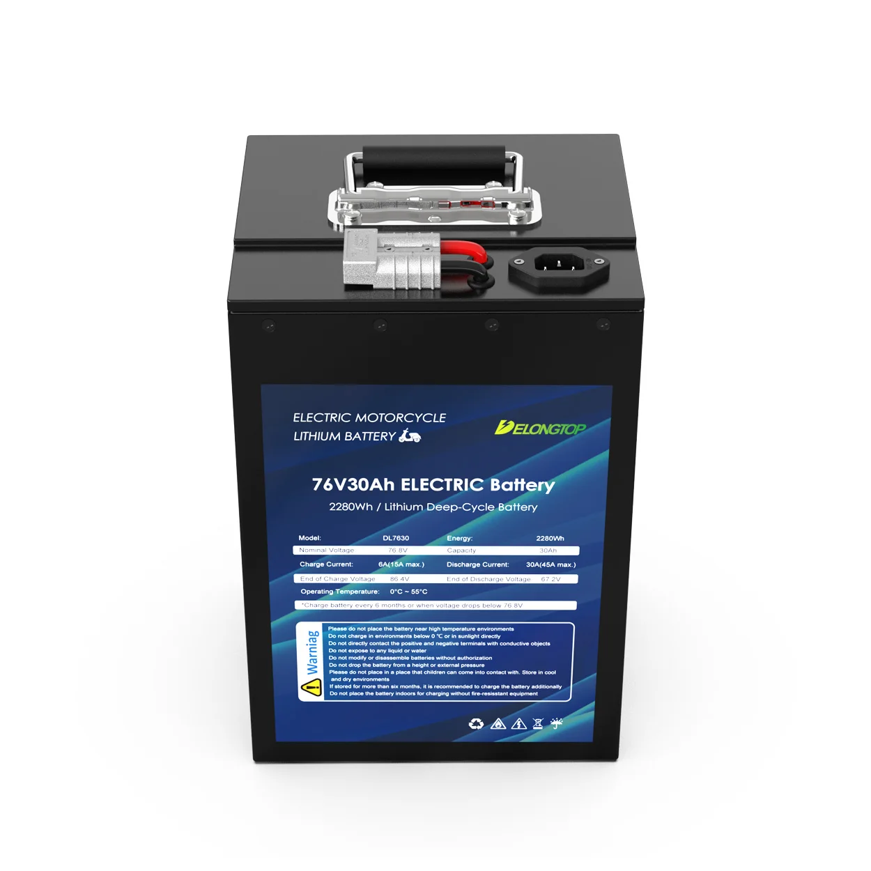 76 Volt Lifepo4 Battery Pack 25Ah 30Ah 40Ah 50Ah 60Ah Lithium Ion Batterie For Electric Bicycle Scooter Motorcycle tricycle