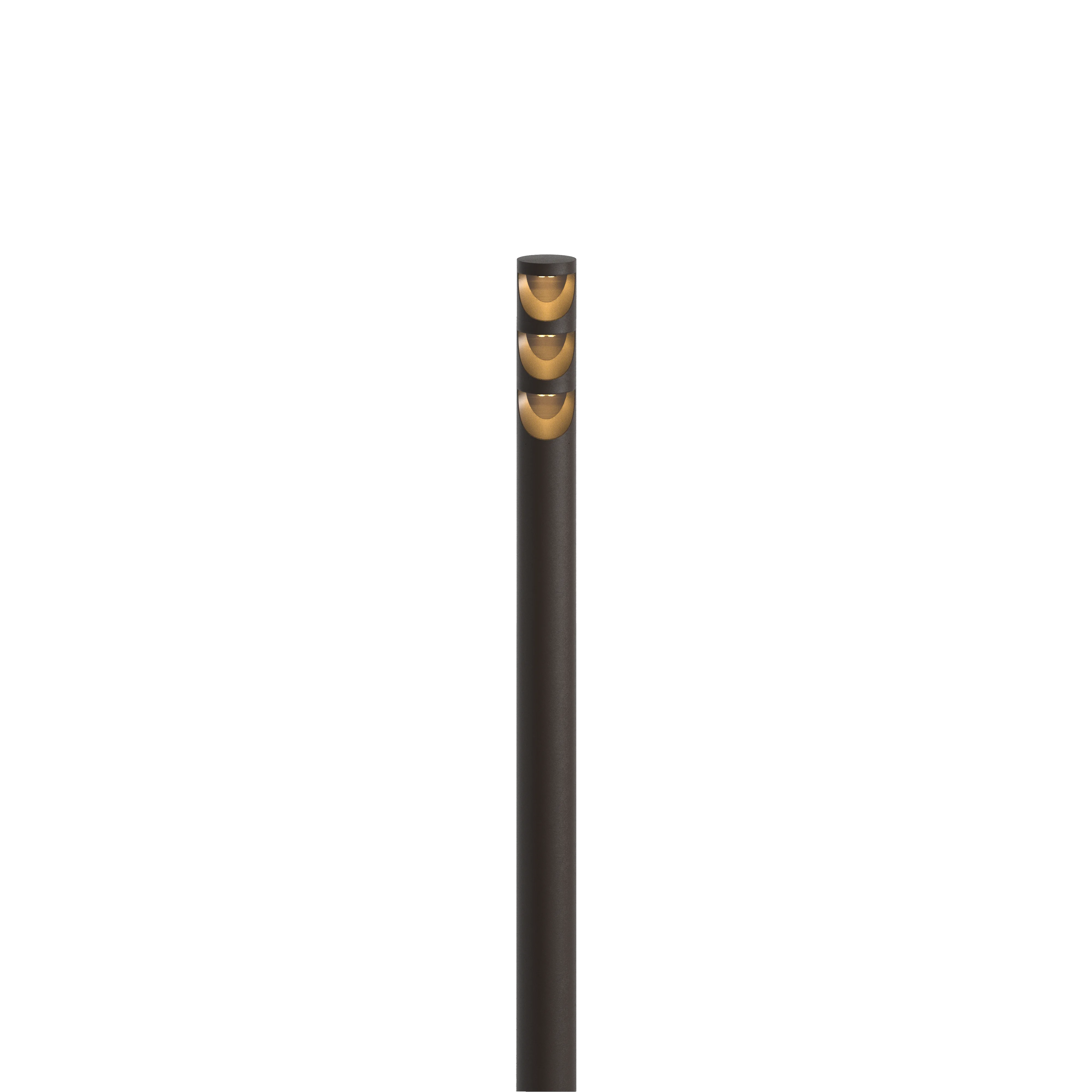 2000 м 3000 24 Вт 48 72 220 В 277 опции круглый светодиодный садовый столб светильник для газона 25 переменного тока 80 IP65 алюминиевый типа II