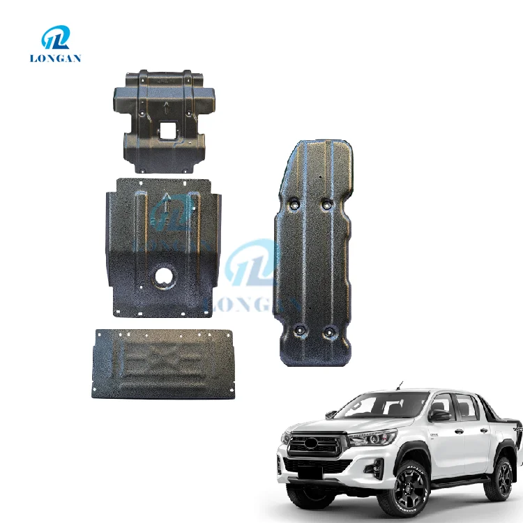 Автомобильные аксессуары на заказ, защитная противоскользящая пластина двигателя для 2016 + REVO/ROCCO/FORTUNER