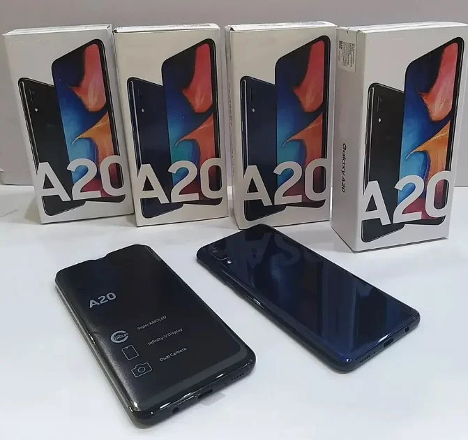 Unlocked USA Version 99% New Wholesale A20 A12 A10e A02s Smartphone for Samsung Mobile Phone