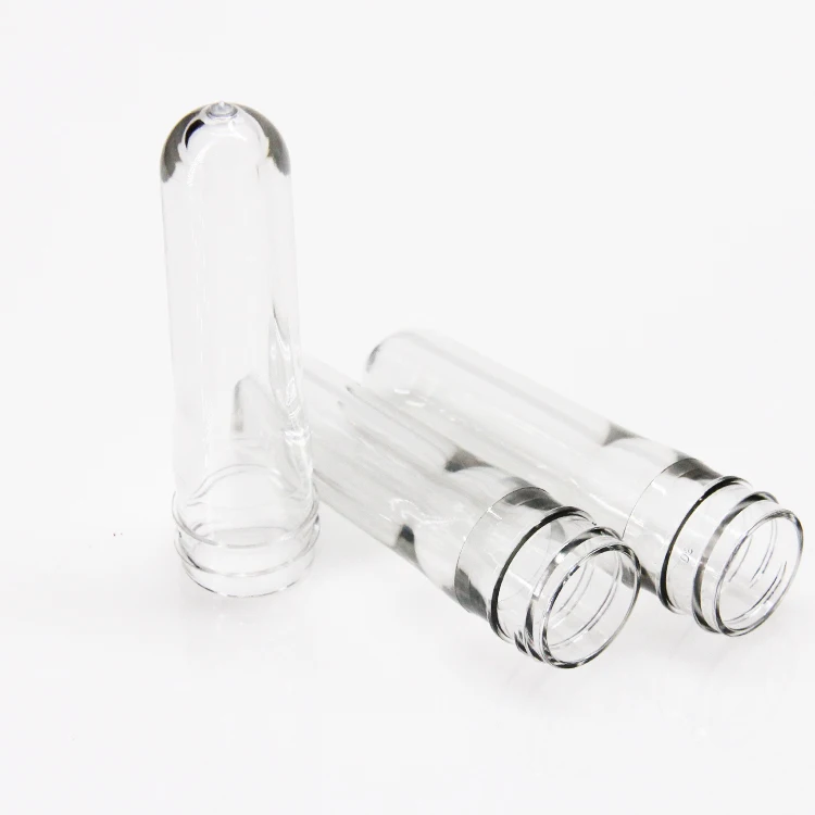 China Manufacturers Food Grade 120Ml 100Ml Small PET Plastic Preform Tube For Blowing Water Bottles