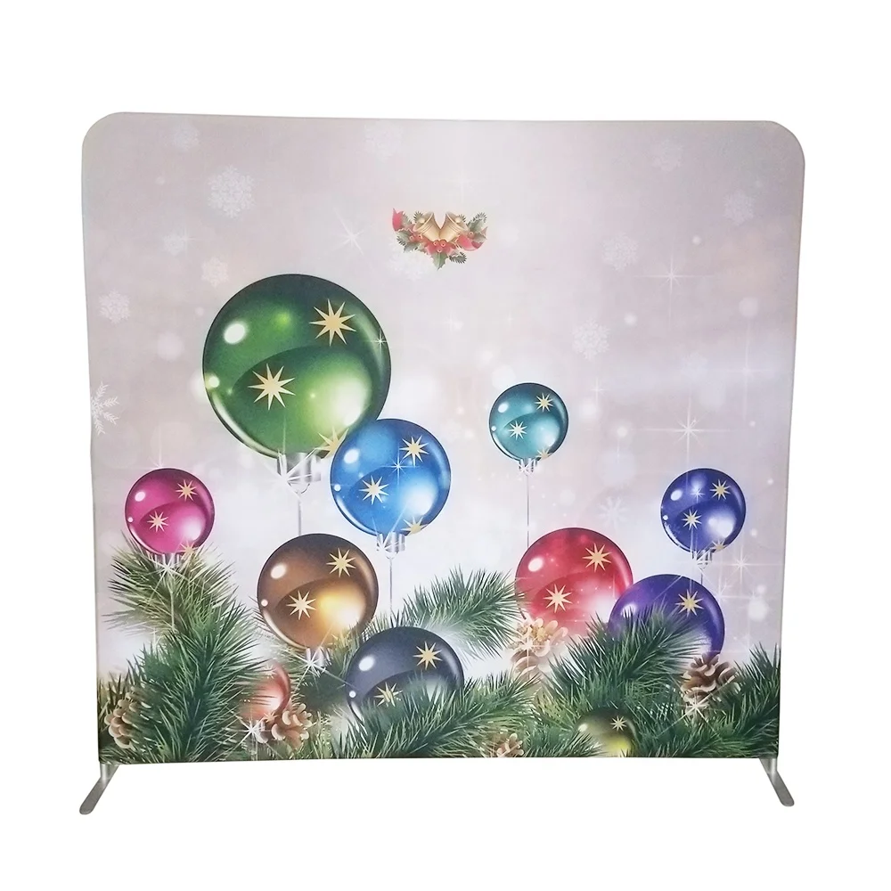 2023 wholesale custom pillow case tension fabric background for photography