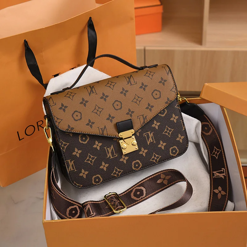 Лидер продаж 2023, сумка для конфет, модная сумка на одно плечо с трендовым принтом, роскошная Брендовая женская сумка с цепочкой