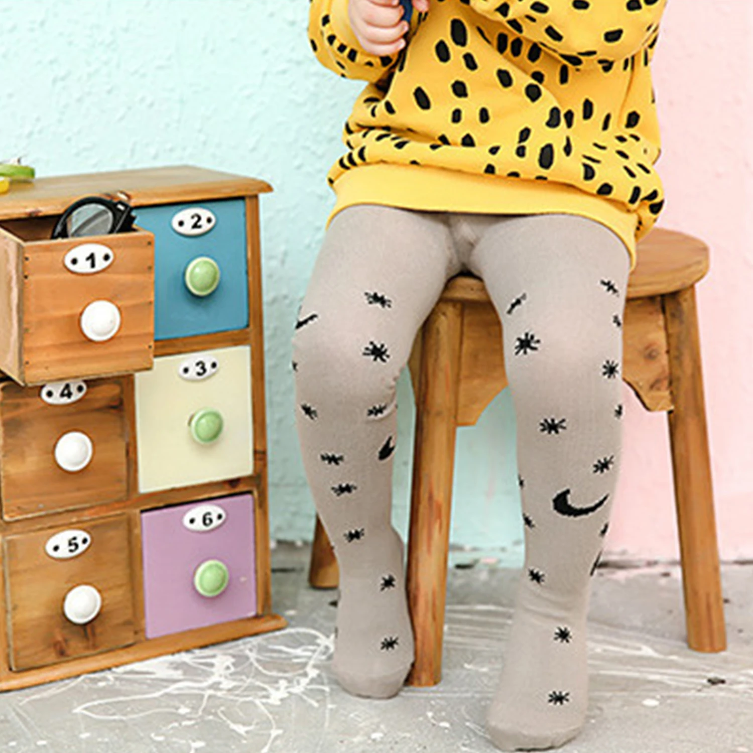 Wholesale Custom Design OEM High Quality Variety Sizes Kids Stockings Pantyhose Girl Kids Tights