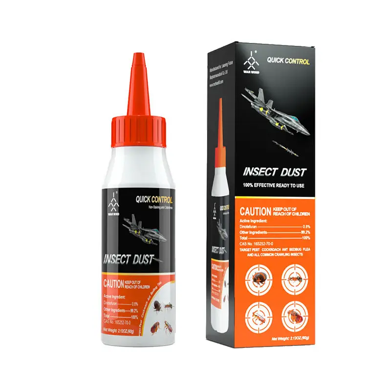 War Wind OEM ODM Chemical Agricultural Pesticide Insect Dust Pest Killer Insecticide Fly Ant Roach Bedbug Control