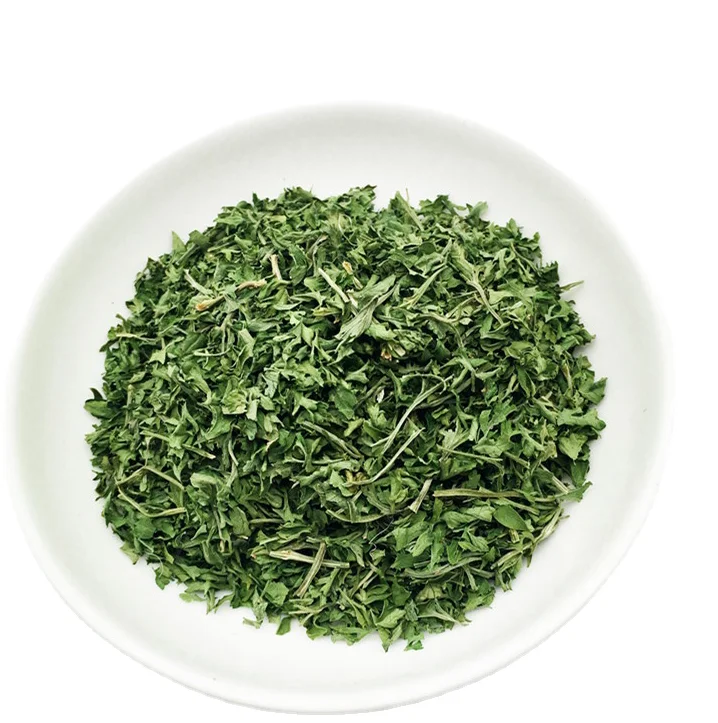 Wholesales bulk Steam treatment High quality Dried parsley powder dehydrated parsley leaves