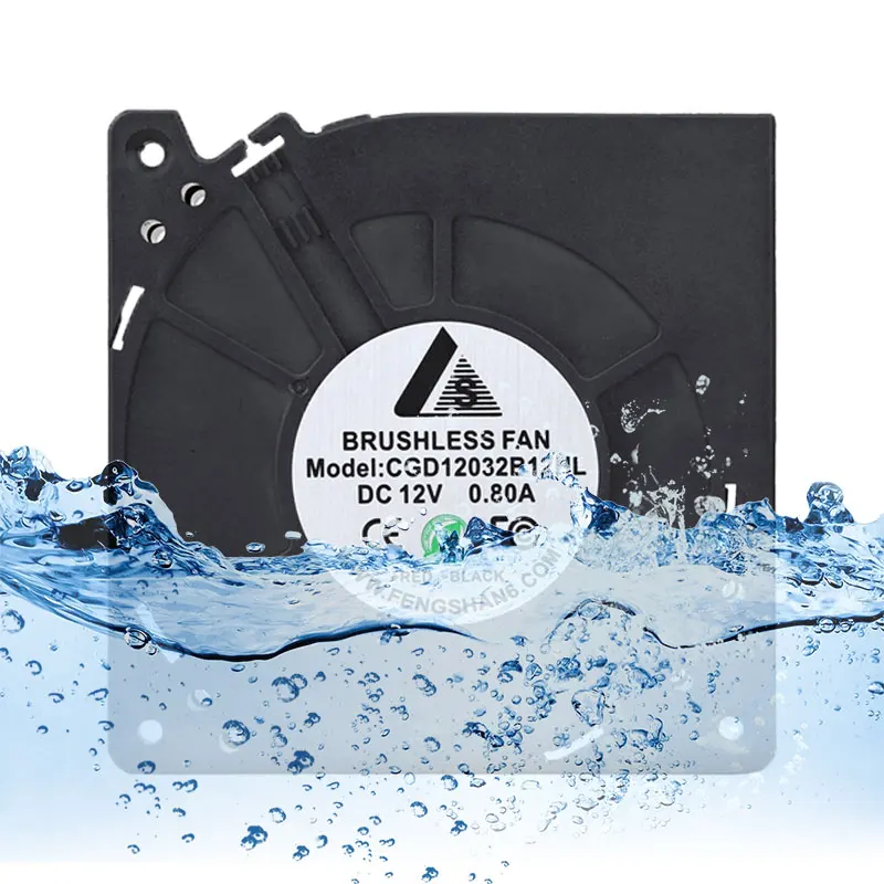 High End Waterproof IP68 120mm Blower Fan 12032 120x120x32mm Blower Replace Adda Delta