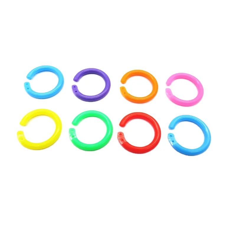  Made in China high quality color plastic binding ring notebook