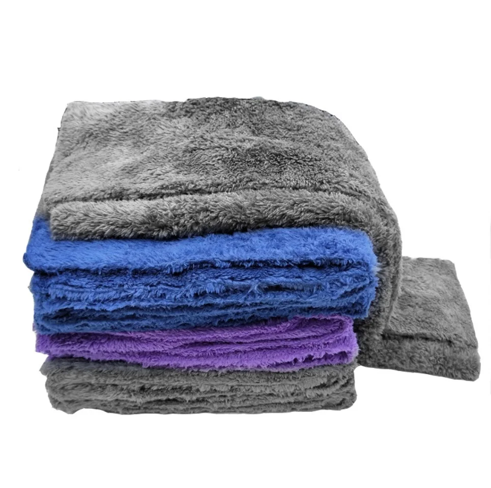 
Wholesale Car Washing Towel Ultrasonic Cut Microfiber Cleaning Cloth 